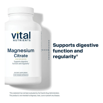 Citrato De Magnesio 150 Mg Promueve Relajación Salud Huesos Corazón Vegano