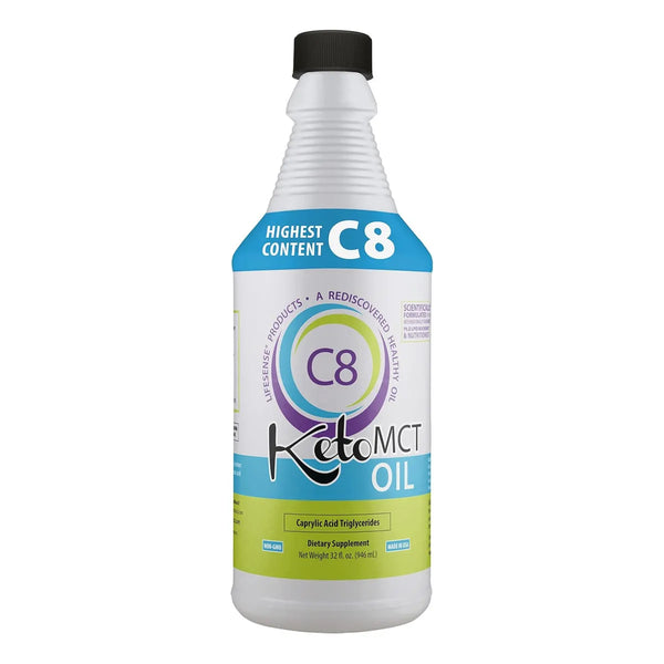 Ketomct C8 Oil 946 Ml Aceite MCT Potencia Máxima Energía Instantánea Y Quema De Grasa
