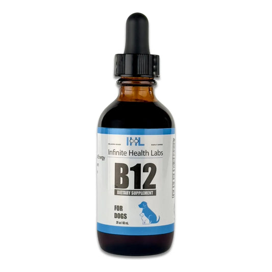 Vitamina Líquida B12 Metilcobalamina Para Perros Medianos y Grandes Energía y Vitalidad