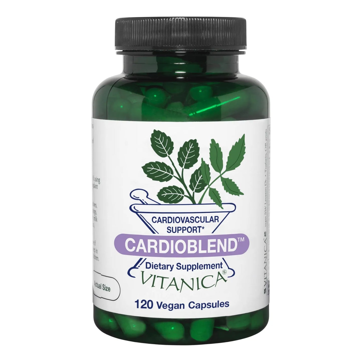 Suplemento Natural CardioBlend 120 Cápsulas Salud Cardiaca Fórmula Avanzada