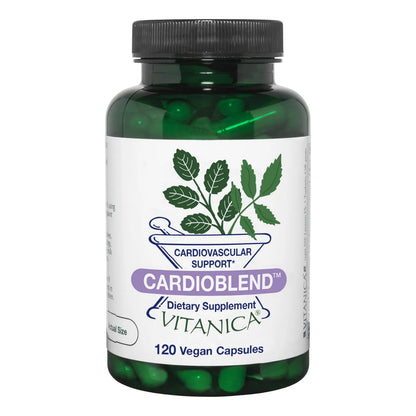 Suplemento Natural CardioBlend 120 Cápsulas Salud Cardiaca Fórmula Avanzada