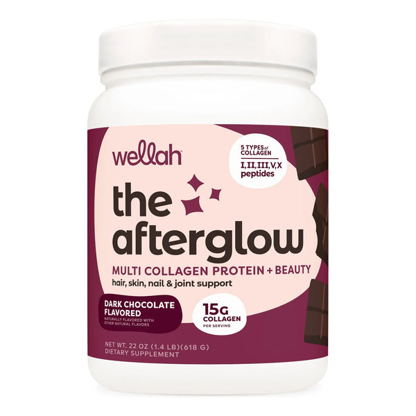 Colageno Multiple En Polvo Sabor Chocolate Oscuro 30 Porciones The Afterglow Multi Collagen Protein + Beauty
