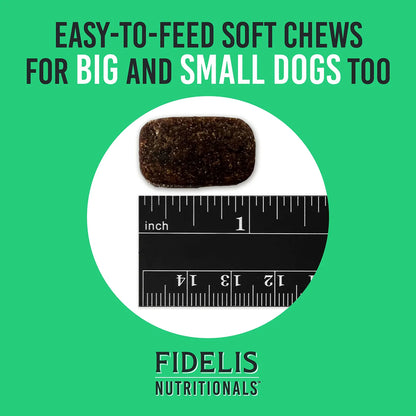 Masticables Suaves Para Articulaciones De Perros Grandes Y Pequeños 60 Unidades