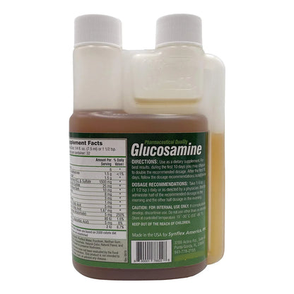 Glucosamina Liquida 1500 Mg Con Condroitina Y Corteza De Sauce Sabor Naranja