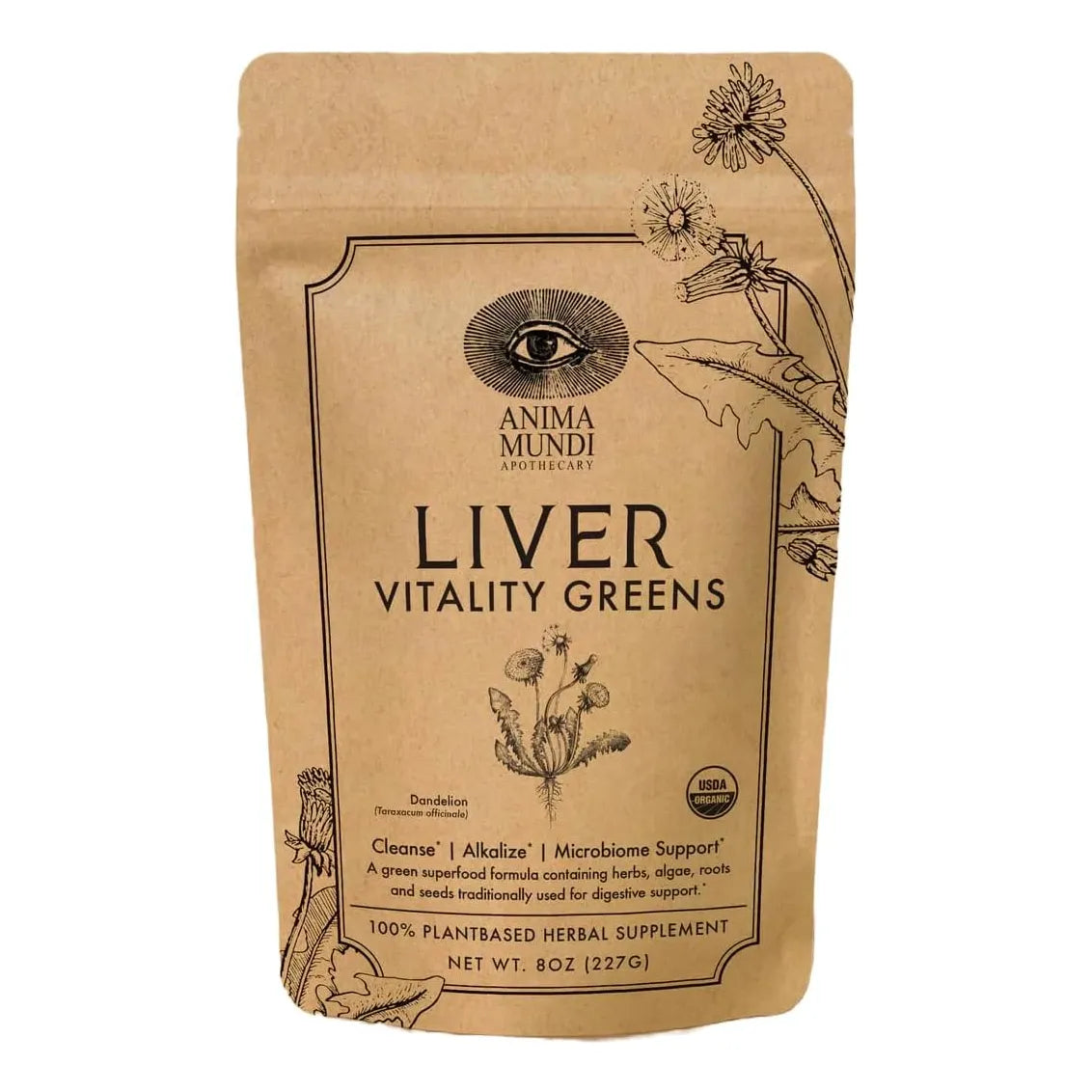Polvo Superalimento Organico Vitalidad Hepatica Prebiotico Desintoxicacion Higado