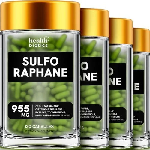Suplemento De Sulforafano De Brotes De Brócoli Orgánico Detox Y Energía