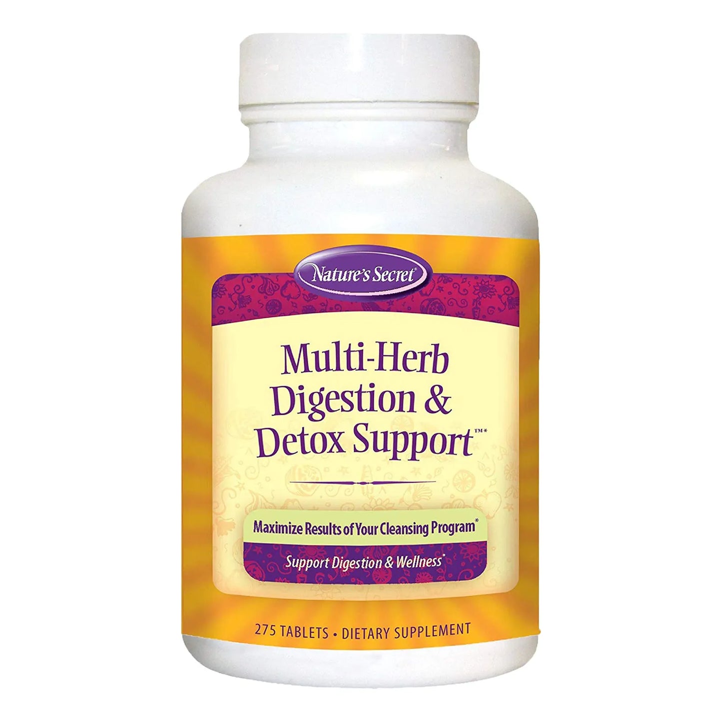 Natures Secret Suplemento Digestivo Y Desintoxicante Con Hierbas 275 Unidades