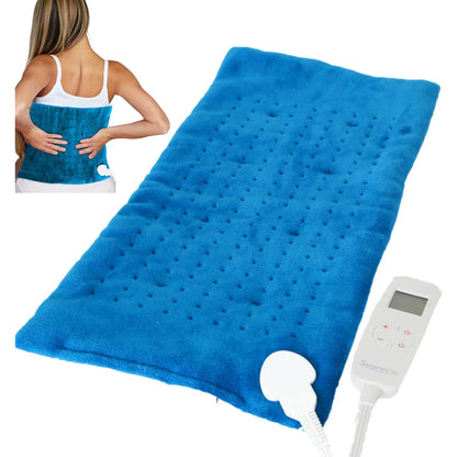 Almohadilla Termica Electrica Grande Para Aliviar Dolores Musculares Y Menstruales