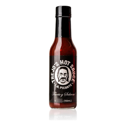 Salsa Picante Natural Trejos Tacos Mezcla Pimientos Fuego Medio Cero Calorias Sin Gluten