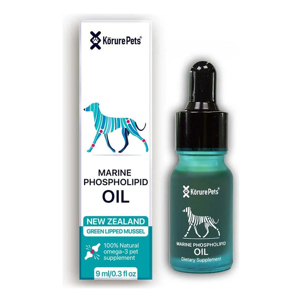 Aceite De Mejillón De Labios Verdes Para Perros Mayores Salud Articular Y Movilidad 9ml