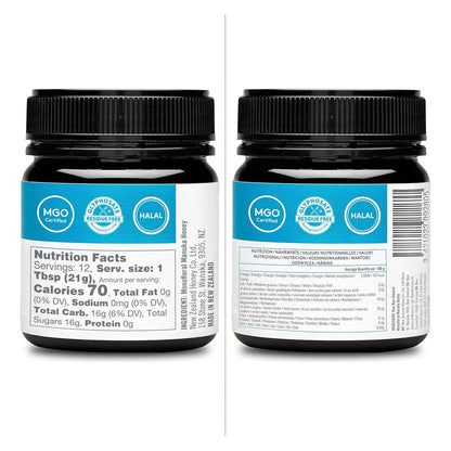 Miel De Manuka Cruda UMF 26 MGO 1282 250g Colmena Rastreable Nueva Zelanda