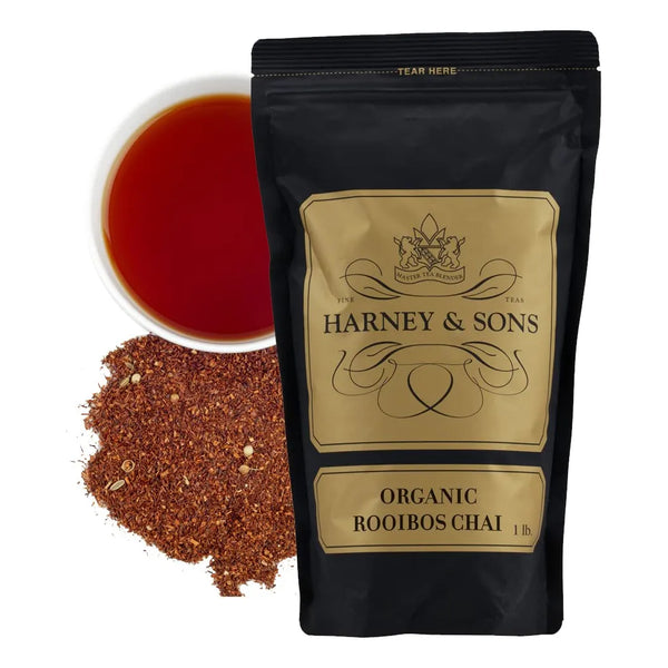 Bolsa Organica De Rooibos Chai 453 Gramos Harney Sons Importado