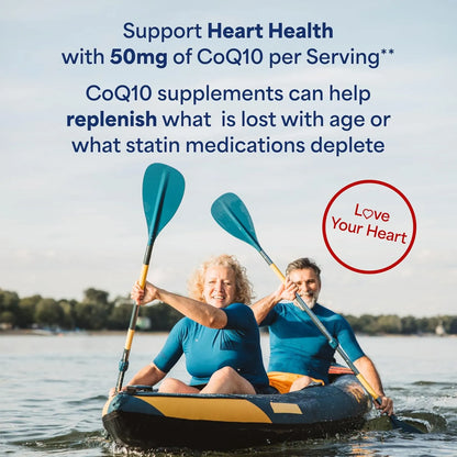 Coq10 50 Mg Puritan'S Pride Suplemento Cardiaco 100 Capsulas Blandas
