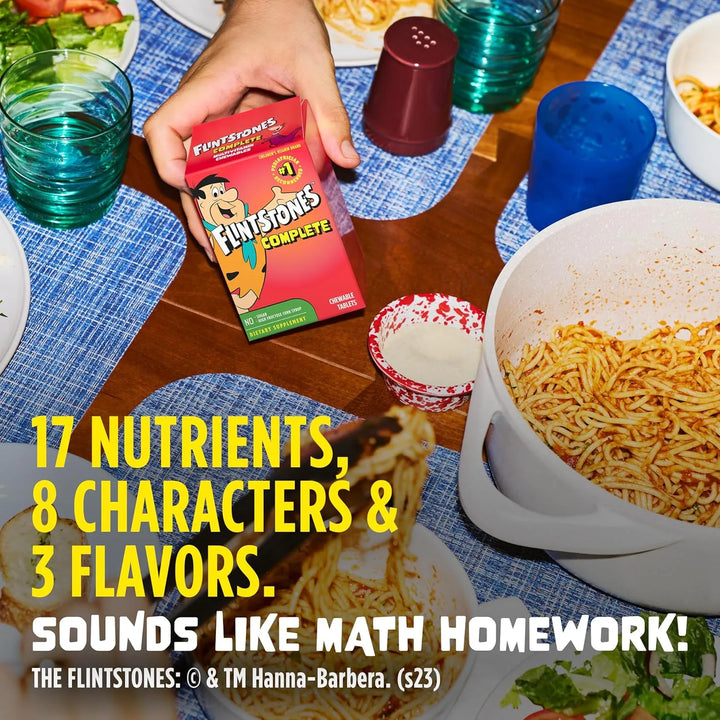 Flintstones Complete Chewable Kids Vitamins Son Niños 2 Años Multivitaminas  - Imagen 7