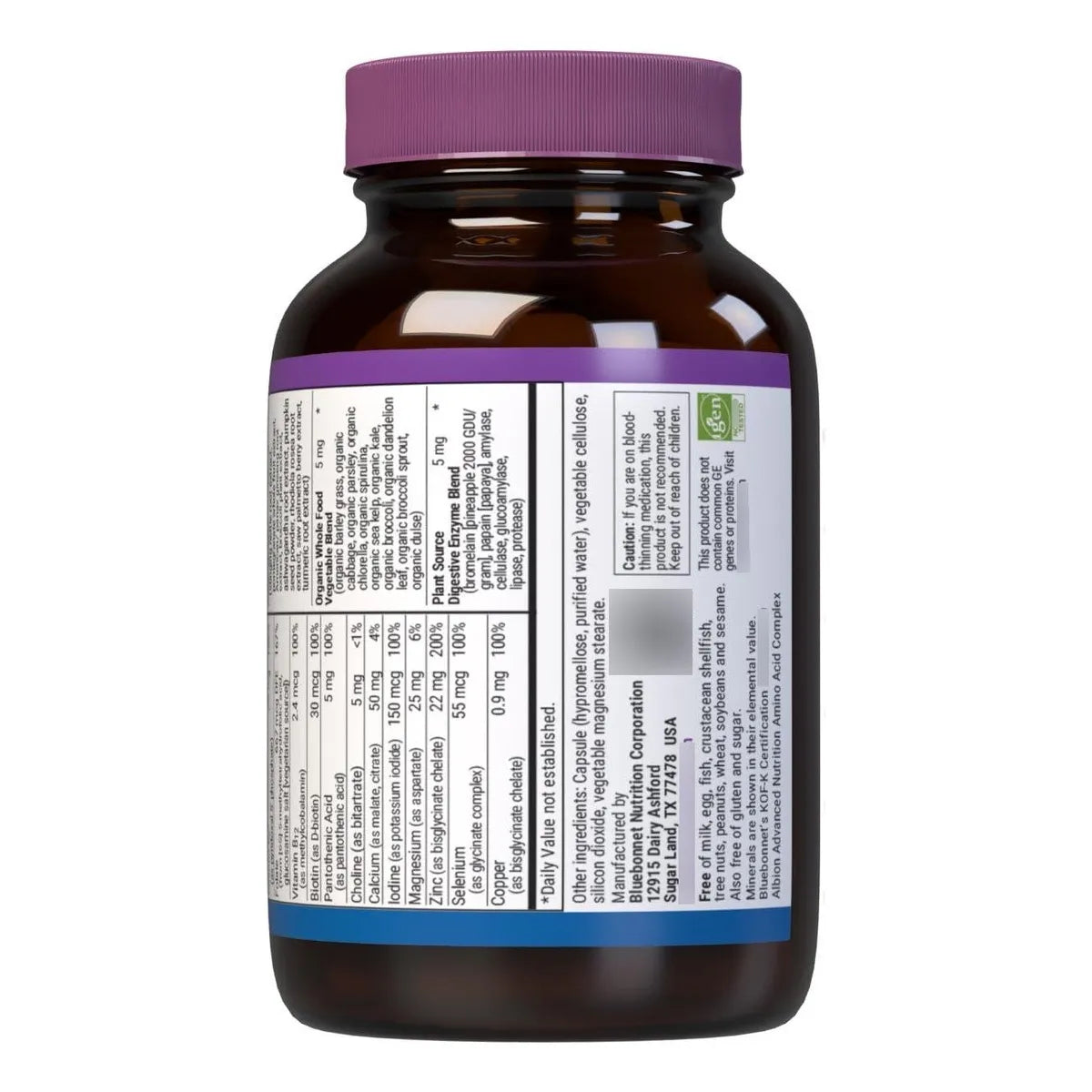 Nutrition One For Men Multivitaminico Alimentos Integrales 30 Capsulas Vegetales Sin Gluten