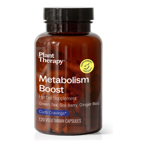 Capsulas Herbales Plant Therapy Optimiza Metabolismo Grasas Energia Natural