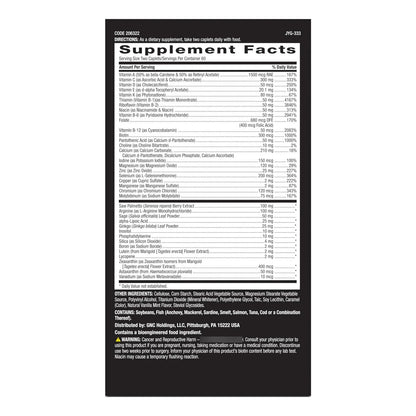 Mega Men 50 Plus Multivitaminico Para Hombres Salud Corazon Prostata Memoria 120 Capsulas