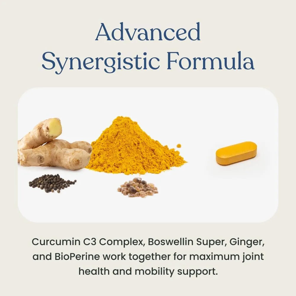 Complejo Curcumina C3 Boswellin Super Bioperine Jengibre 120 Capsulas Suplemento Articular