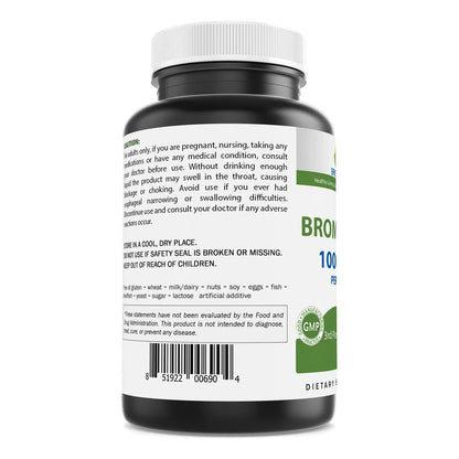 Bromelina 1000 Mg 240 Tabletas Enzima Digestiva Salud Articular