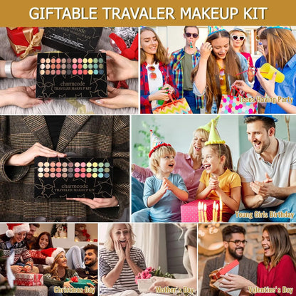 Kit De Maquillaje Profesional 186 Colores Todo En Uno Ideal Para Regalo