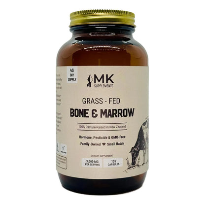 Hueso Y Médula De Res 3000 Mg Alimentado Con Pasto Suplemento Natural Para Huesos Y Dientes