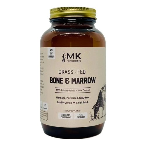 Hueso Y Médula De Res 3000 Mg Alimentado Con Pasto Suplemento Natural Para Huesos Y Dientes