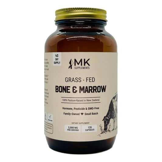 Hueso Y Médula De Res 3000 Mg Alimentado Con Pasto Suplemento Natural Para Huesos Y Dientes