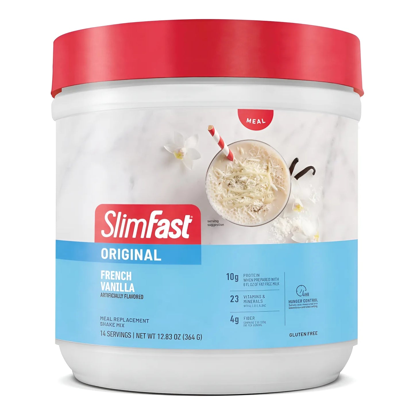 Slimfast Vainilla Francesa Batido En Polvo 3 Unidades - Imagen 1