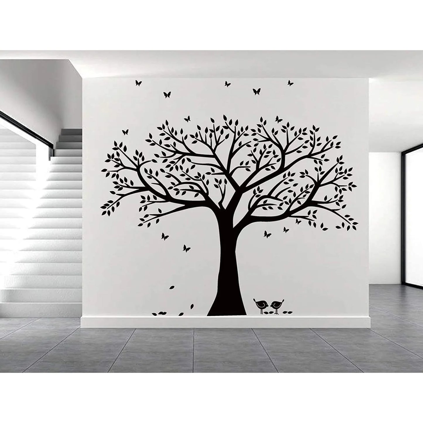 Calcomanía De Pared Árbol Genealógico Gigante Vinilo Mate Decorativo Familiar