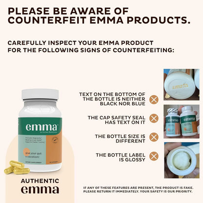 Emma Salud Intestinal Paquete De 4 Alivio De Gases Y Hinchazon Digestión Perfecta
