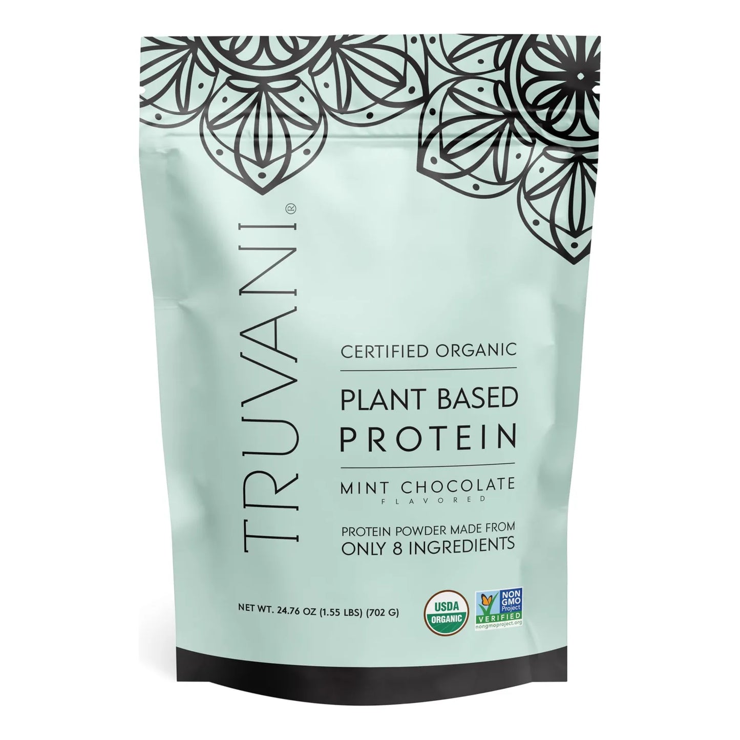 Proteína Vegana De Guisante Chocolate Menta 20 Porciones Orgánica Sin Gluten