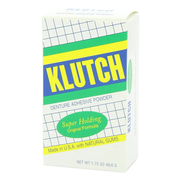 Polvo Adhesivo Para Dentadura 49.6 Gramos Paquete De 6 Unidades Sin Zinc Retencion Duradera