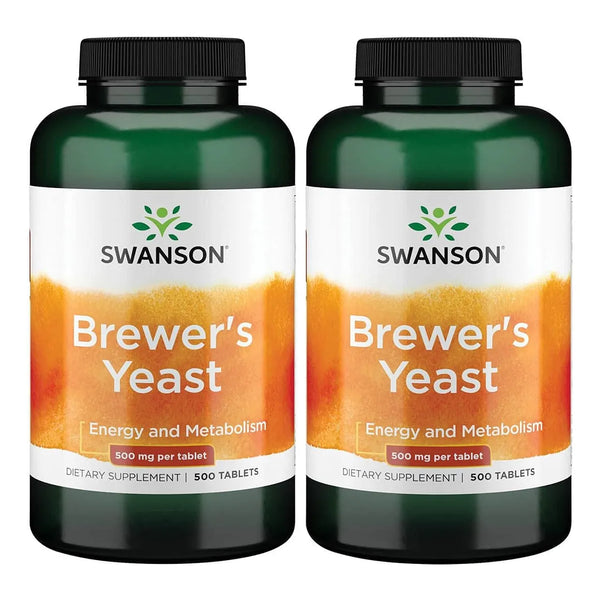 Levadura De Cerveza 500 Mg 1000 Tabletas Premium Salud Digestiva Y Energía