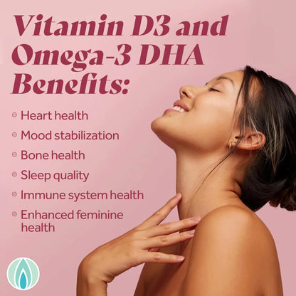 Kit 30 Días Hidratación Vaginal 60 Cápsulas Aceite Espino Amarillo Vitamina D3