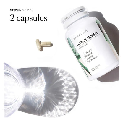 Probiótico Completo 180 Cápsulas Salud Digestiva E Intestinal