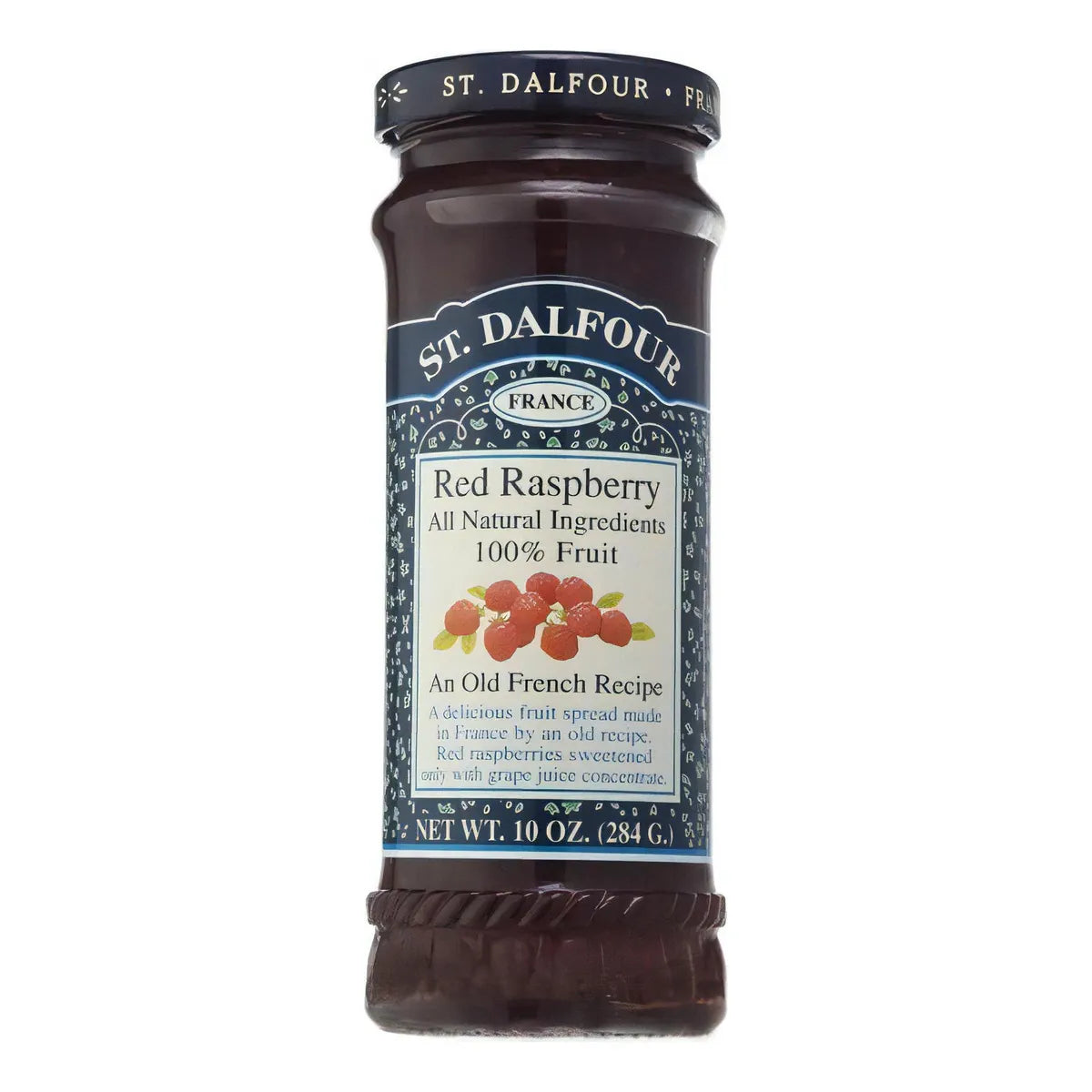 Mermelada St Dalfour Frambuesa 284g Premium Francesa Sin Azucar Añadido
