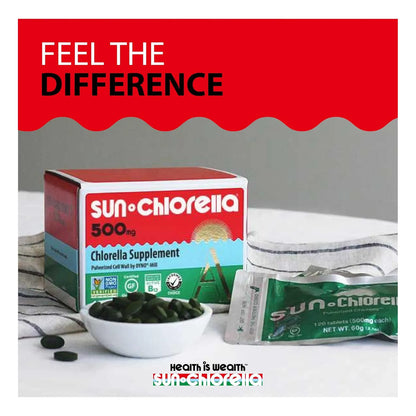 Alga Verde Superalimento 500 Mg Defensa Inmunológica Energía Natural