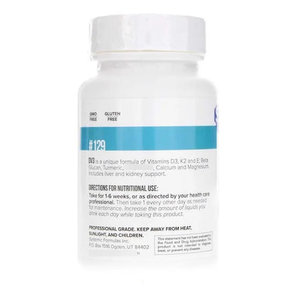 Vitamina D3 Plus 1000 UI Con K2 Soporte Inmunologico Renal Y Hepatico 30 Capsulas