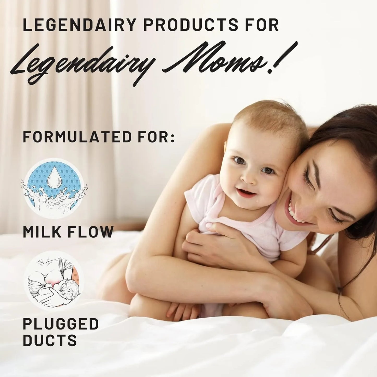 Lecitina De Girasol 1200 Mg Lactancia Cápsulas Blandas Legendairy Milk