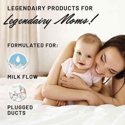 Lecitina De Girasol 1200 Mg Lactancia Cápsulas Blandas Legendairy Milk