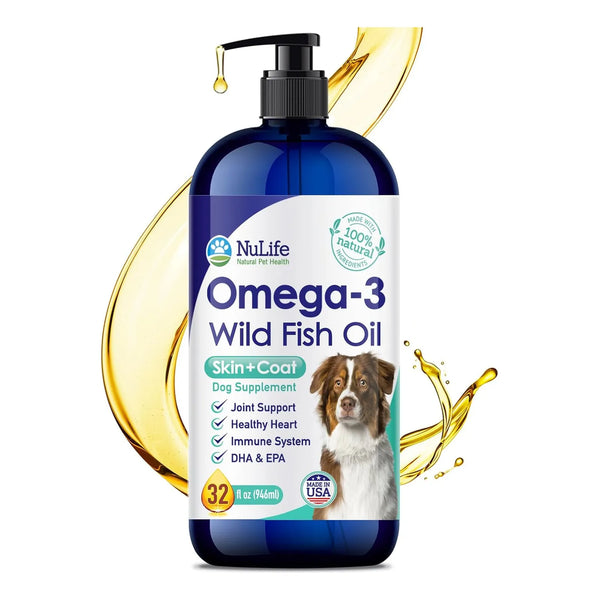 Aceite De Pescado Liquido Para Perros Omega 3 6 9 Piel Y Pelaje Saludable Importado