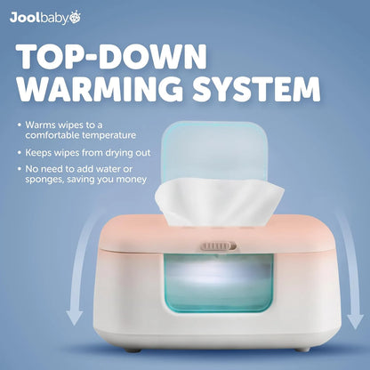 Calentador Y Dispensador De Toallitas Para Bebés Con Luz Led TinyBums Jool Baby