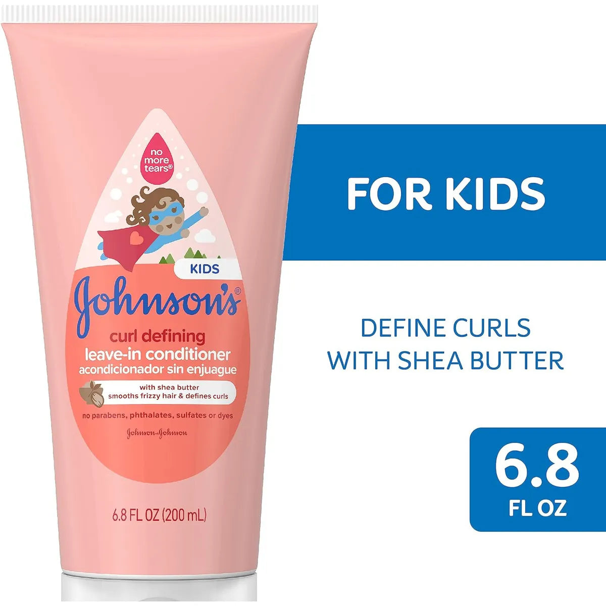 JohnsonS Curl Defining Acondicionador Ninos Manteca Karite Cabello Fresco Y Manejable