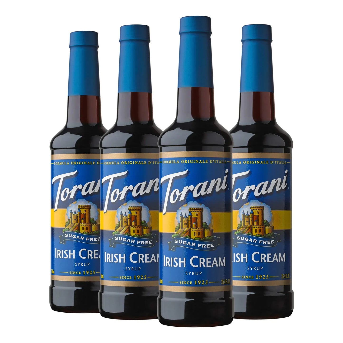Sirope Torani Crema Irlandesa Sin Azúcar Pack X4 25.4 Oz Ideal Café Postres