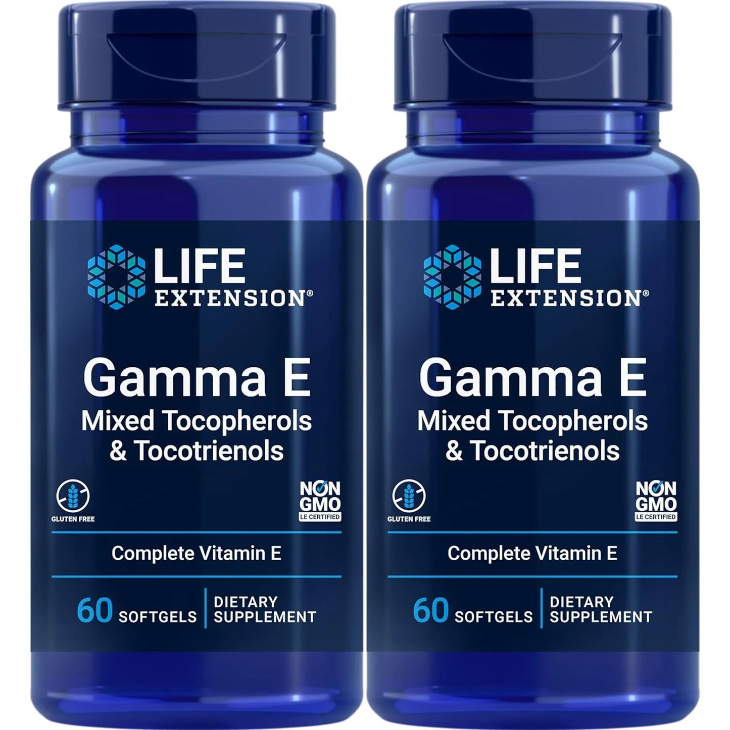 Life Extension Gamma E Mixtos Tocoferoles Tocotrienoles 60 Capsulas Blandas Paquete De 2