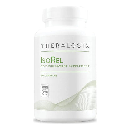 Theralogix IsoRel Extracto De Soja Integral Para Menopausia Y Prostata 90 Dias
