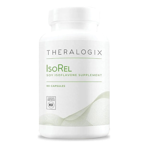 Theralogix IsoRel Extracto De Soja Integral Para Menopausia Y Prostata 90 Dias
