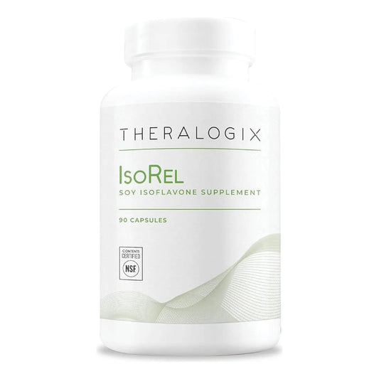 Theralogix IsoRel Extracto De Soja Integral Para Menopausia Y Prostata 90 Dias