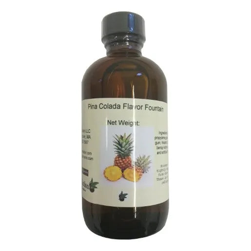 Saborizante Natural De Piña Colada 120 Ml Emulsion Premium Sin Gluten Sin Azucar