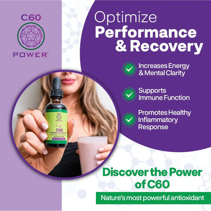 Aceite De Coco Orgánico Mct Con Fullerenos De Carbono 99.9 Energía Y Antienvejecimiento